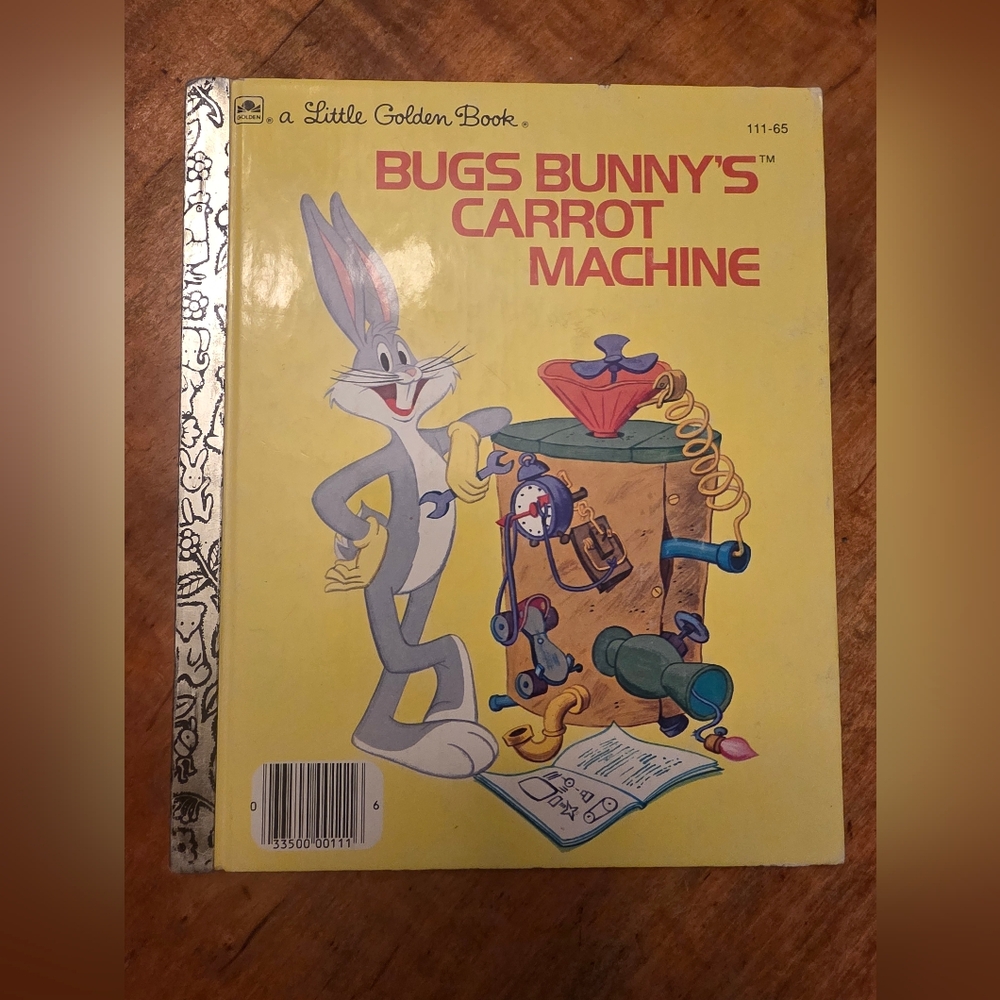 Bugs Bunny's Carrot Machine A Little Golden Book 1971 VG!